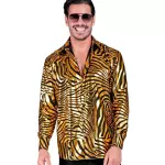 DEGUISEMENT-ADULTE-CHEMISE-DOREE-ANIMALIER