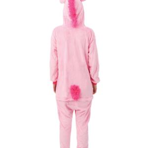 DEGUISEMENT-ADULTE-KIGURUMI-LICORNE-ROSE-DOS