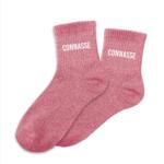 HUMORISTIQUE-TEXTILE-CHAUSSETTES-PAILLETTES-CONNASSE
