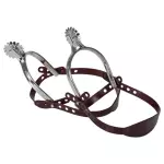 ACCESSOIRESDEFETES-ACCESSOIRESCOWBOY-EPERONS-ADULTE-ARGENTEE