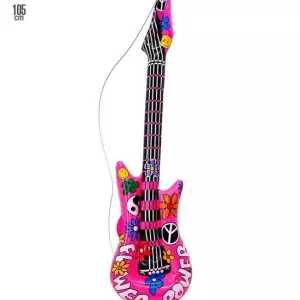 ACCESSOIRESDEFETES-ACCESSOIRESHIPPIE-GUITARE-GONFLABLE