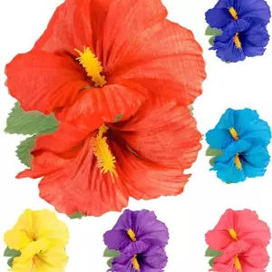 ACCESSOIRESDEFETES-ACCESSOIRESTROPICAL-EPINGLE-HIBISCUS-6COULEURS