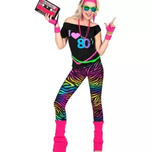 DEGUISEMENT-ADULTE-ANNEES80-FEMME-ROSE