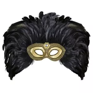 ACCESSOIRESDEFETES-MASQUES-ADULTE-DORE-DECORE-GEMME-PLUMES