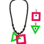 ACCESSOIRESDEFETES-SETADULTE-COLLIER-BOUCLESDOREILLES-NEON