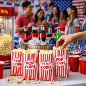 8 Sachets à Pop corn – Image 2