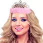ACCESSOIRESDEFETES-ACCESSOIRESDEPRINCESSE-ADULTE-TIARE-PELUCHE-ROSE