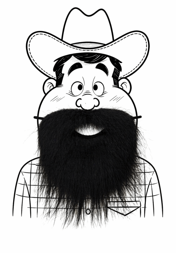 ACCESSOIRESDEFETES-BARBESETMOUSTACHES-BARBE-NOIR