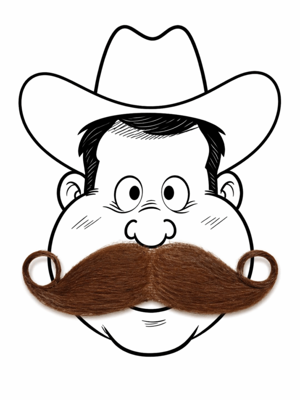 ACCESSOIRESDEFETES-BARBESETMOUSTACHES-MARRON