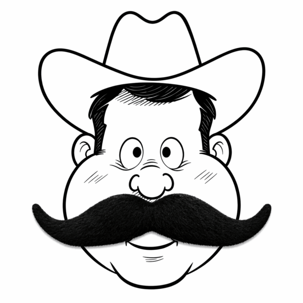 ACCESSOIRESDEFETES-BARBESETMOUSTACHES-NOIRE-COWBOY