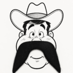 ACCESSOIRESDEFETES-BARBESETMOUSTACHES-NOIRE-COWBOY-FORME