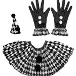 ACCESSOIRESDEFETES-SET-ADULTE-ARLEQUIN-NOIRETBLANC
