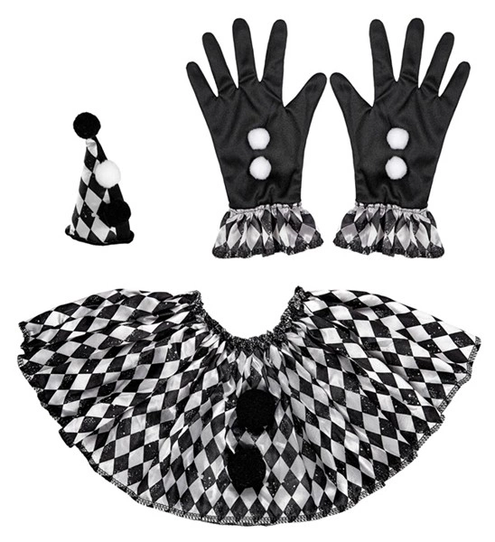 ACCESSOIRESDEFETES-SET-ADULTE-ARLEQUIN-NOIRETBLANC