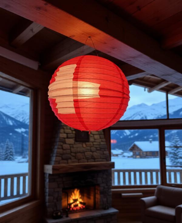 FETESETOCCASIONS-SUISSE-LAMPION-25CM-PAPIER