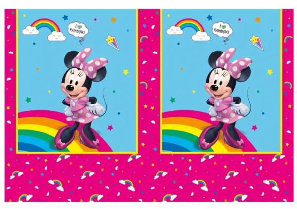 ANNIVERSAIREENFANT-MINNIE-RAINBOW-NAPPE-180PAR120