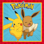 ANNIVERSAIREENFANT-POKEMON-SERVIETTES-PAPIER-33PAR33
