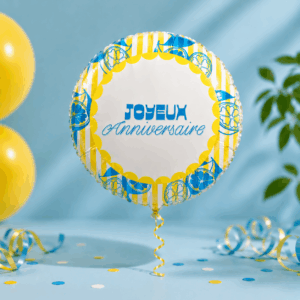 Ballon Aluminium Lemon