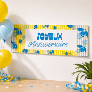Bannière Anniversaire Lemon